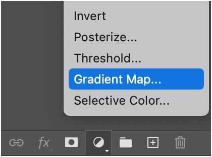 gradient map