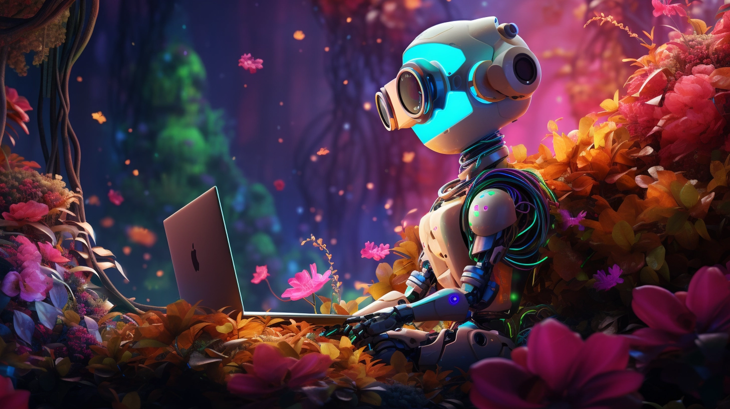 best seo software for mac featured image - robot using a mac