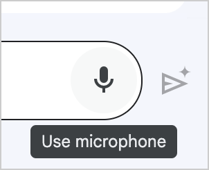 use microphone button