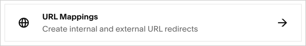 URL Mappings Squarespace